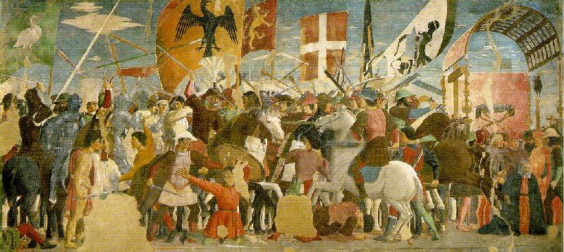 Piero della Francesca Battle between Heraclius and Chosroes France oil painting art